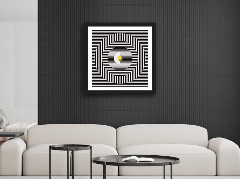 Theory Framed Print Room